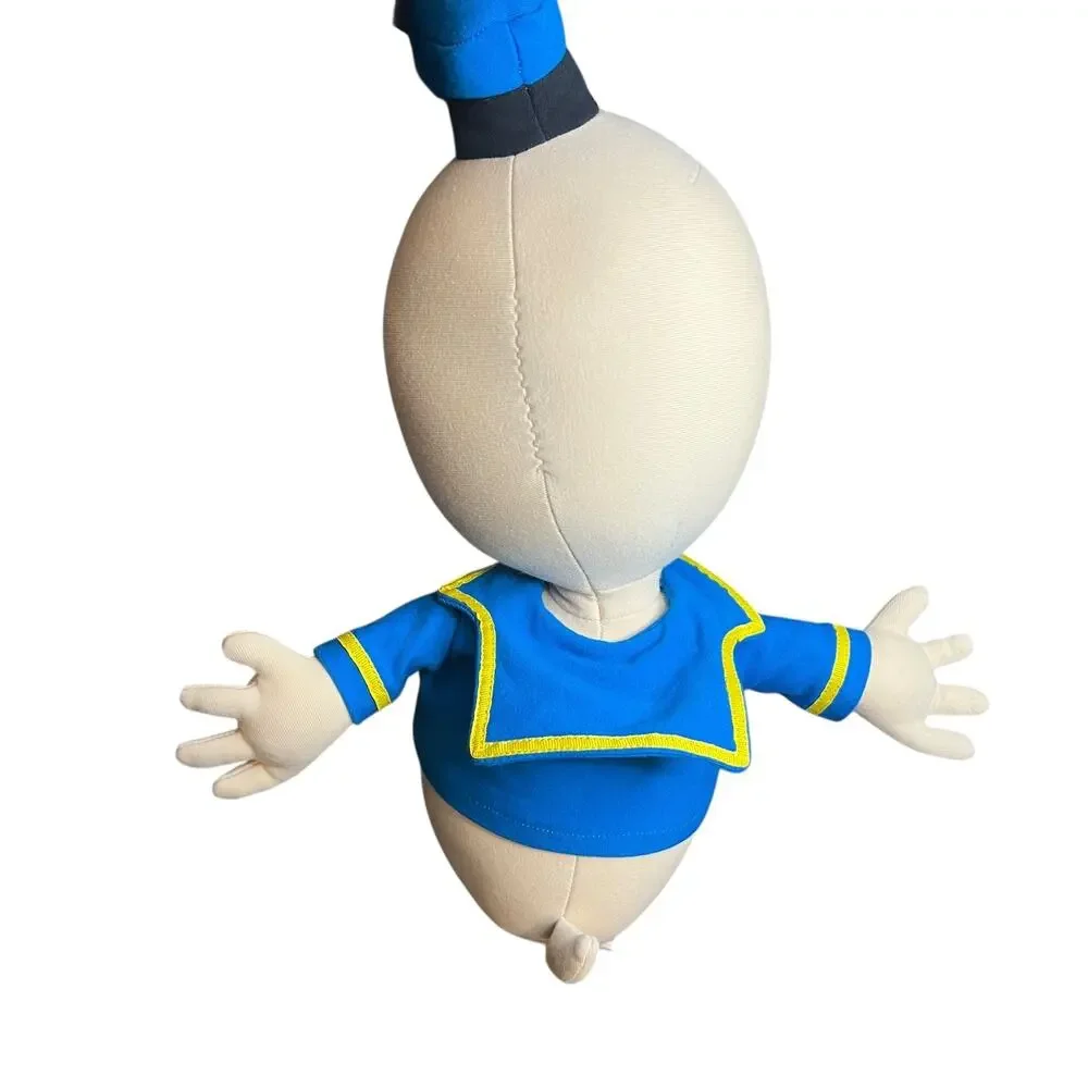 Disney Yogibo Donald Duck Plush Blue Sailor Suit Stuffed Toy Kids 14 Inch